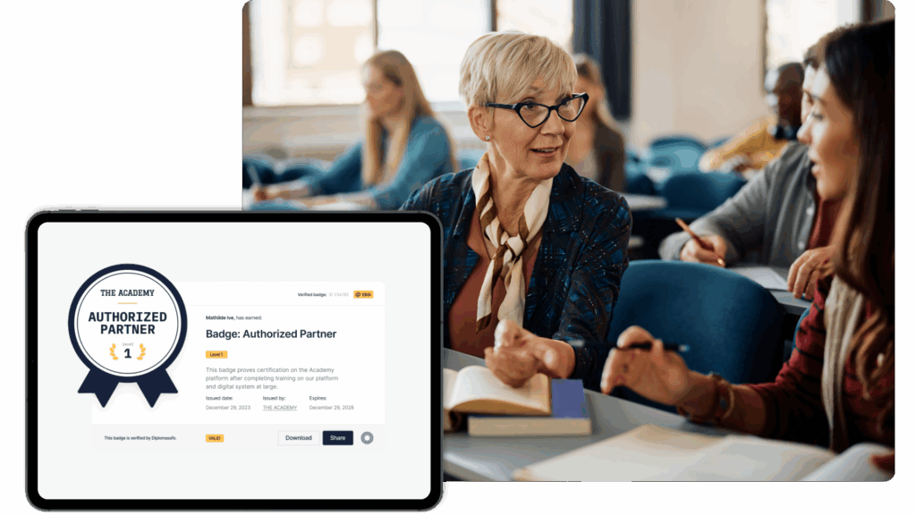 Increase member and learner engagement with digital badges